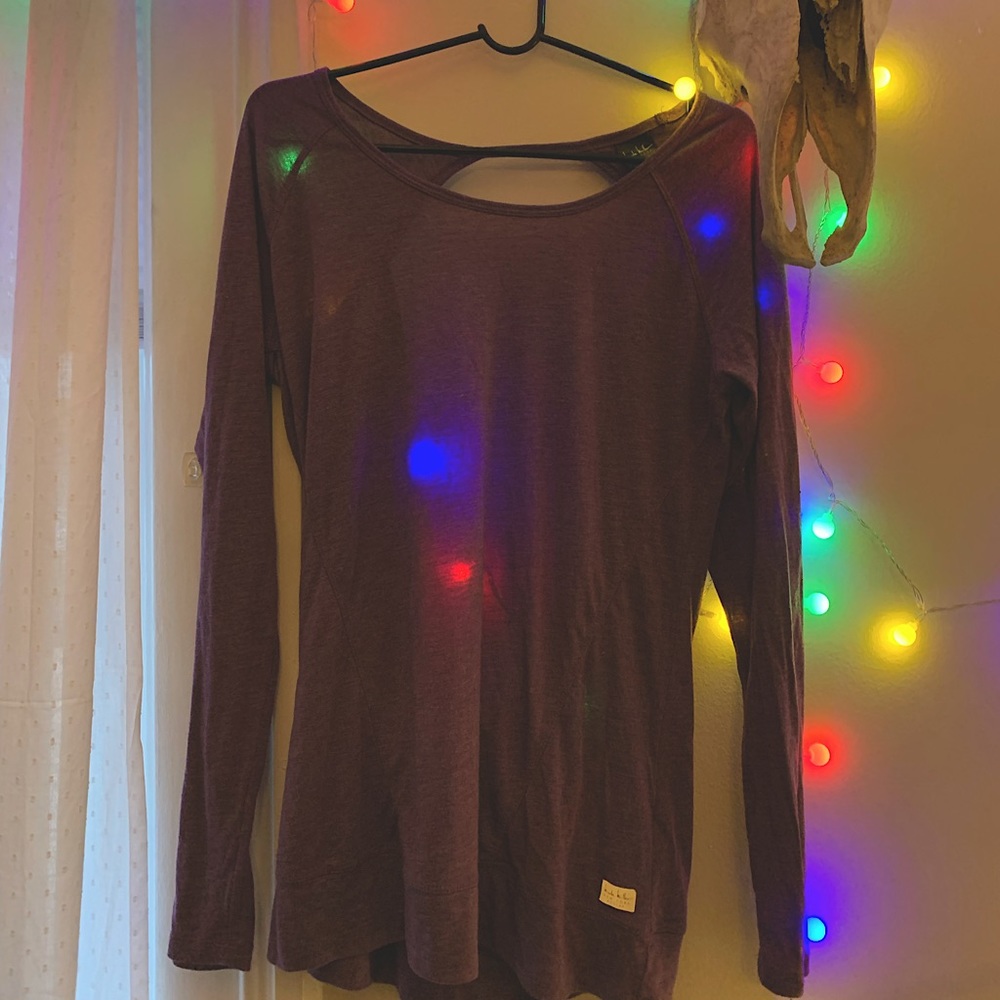 Nicole Miller Activewear Open-back Top